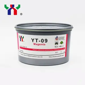 High Gloss YT-09 Offset Printing Soy CMYK Ink , Magenta