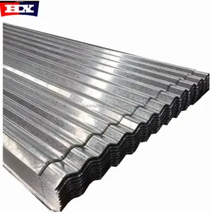 Tôles ondulées galvanisées prélaquées <span class=keywords><strong>en</strong></span> gros pour <span class=keywords><strong>toiture</strong></span> / <span class=keywords><strong>Prix</strong></span> de la tôle de <span class=keywords><strong>zinc</strong></span> par feuille - Product Image 1