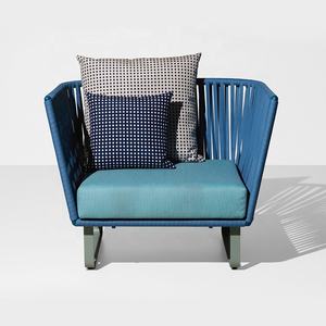 Meilleure vente moderne extérieur patio <span class=keywords><strong>salon</strong></span> canapé réglage meubles extérieur <span class=keywords><strong>jardin</strong></span> corde aluminium sectionnel canapé ensemble - Product Image 6