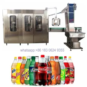 탄산 soft 음료 production process, 레몬에이드 filling machine/bottling 식물