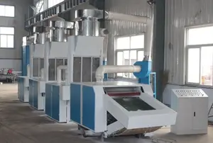 En iyi fiyat kumaş atık geri dönüşüm makinesi Tekstil Pamuk Ipliği Kumaş Atık Geri Dönüşüm Makinası