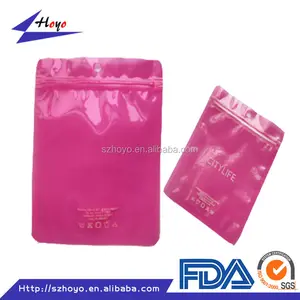 Papier d'aluminium emballage de préservatif/feuille d'aluminium préservatif sac à fermeture éclair