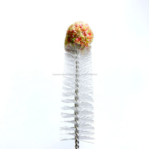 ESD alta calidad Nylon manejado paja de beber y botella de agua cepillo limpiador con algodón suave <span class=keywords><strong>Punta</strong></span> de - Product Image 6