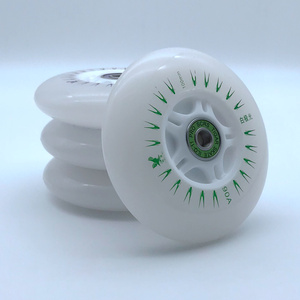 Tùy Chỉnh Ánh Sáng Đầy Màu Sắc LED Ánh Sáng Con Lăn <span class=keywords><strong>Inline</strong></span> <span class=keywords><strong>Skate</strong></span> Nhấp Nháy Bánh Xe - Product Image 2