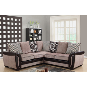 Fabricants directs pas cher canapé ensemble <span class=keywords><strong>salon</strong></span> un daim marron <span class=keywords><strong>divan</strong></span> sectionnel - Product Image 1