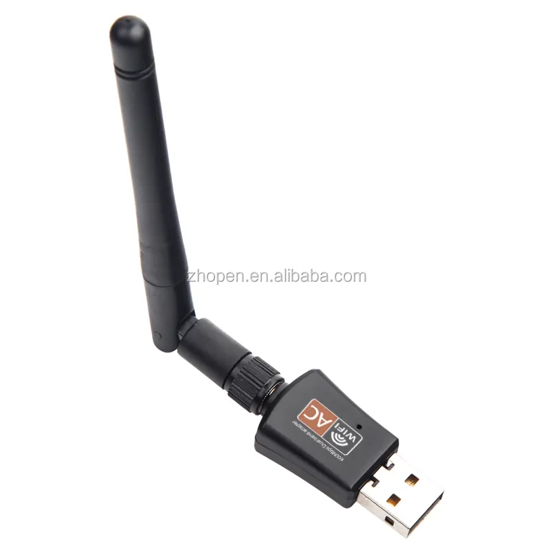 Usb ดองเกิลไดร์เวอร์ไร้สาย,เสาอากาศภายนอก600M Bps Realtek 802.11 Ac อะแดปเตอร์ Wifi สำหรับสมาร์ทโฟน Win Ce 6.0แท็บเล็ต Android