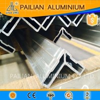 Angle en aluminium anodisé de couleur naturelle, 11 sortes de barres d'angle/l, accessoires de fenêtre