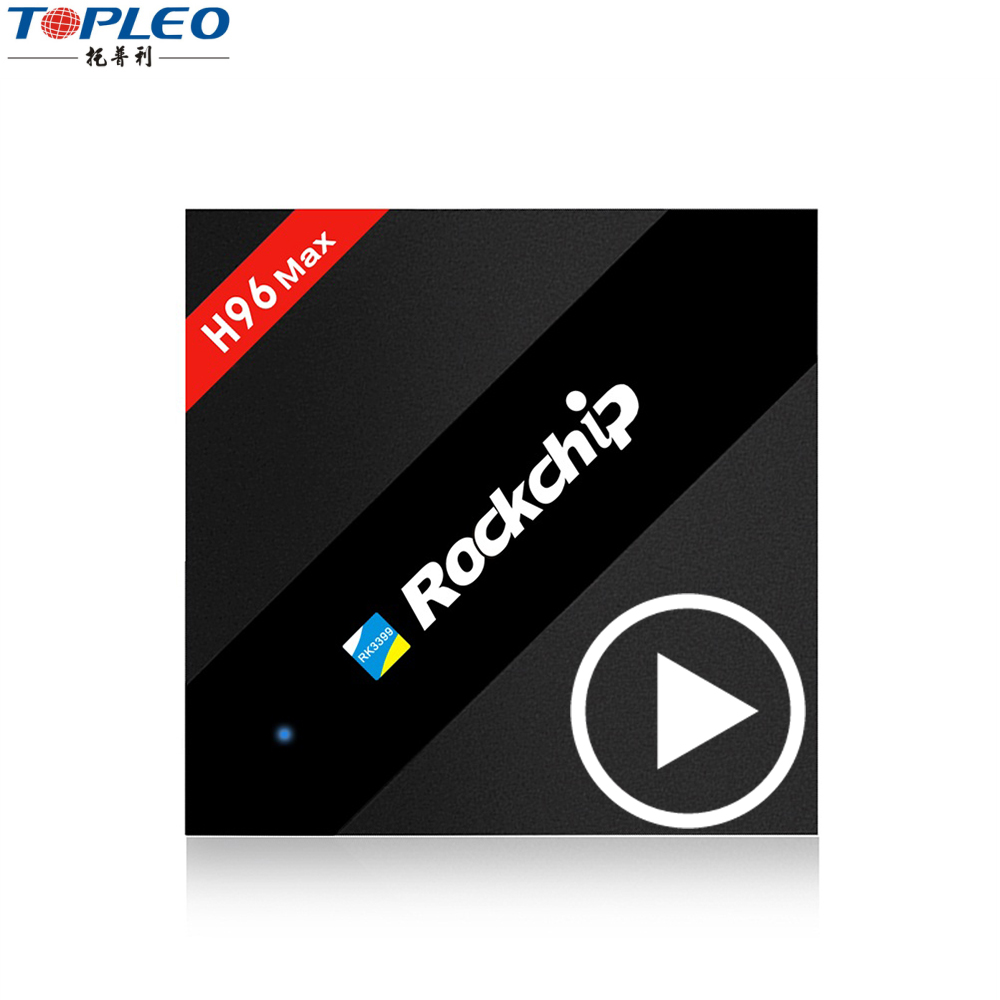 Nuevo Diseño H96 MAX RK3399 Seis Core 2.0G 2 gb 16 gb placa base para android smart tv caja con ranura para tarjeta sim