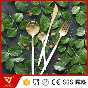 Ensemble de couverts en cuivre mat de style <span class=keywords><strong>portugais</strong></span>, plaqué or, vaisselle comestible - Product Image 5