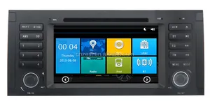 新的 wince 6.0 系统汽车配件宝马 E39 与 OBD2 DVD GPS 3G 数字电视功能
