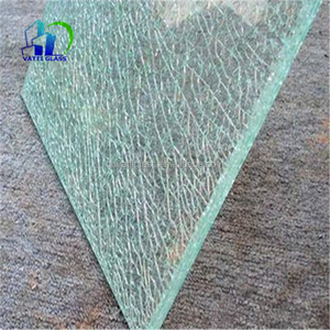 Vetro Effetto Ghiaccio Prezzo all'Ingrosso Vetro Temperato Effetto Ghiaccio per Cabine Doccia Decorative Vetro Rotto - Product Image 2