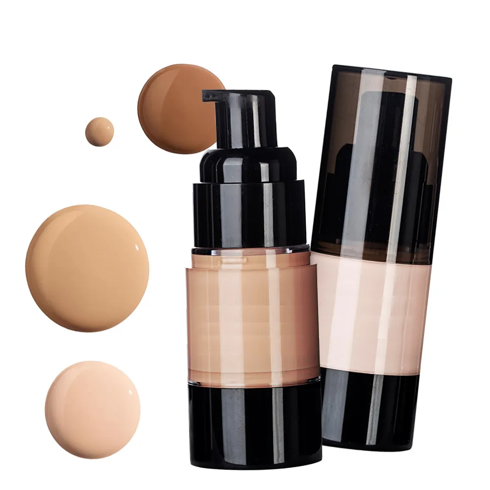 Nice Face Perfect Makeup 8 Farben Schweiß feste Haut aufhellung flüssige Grundierung vollständige Abdeckung Private Label Foundation für Frauen