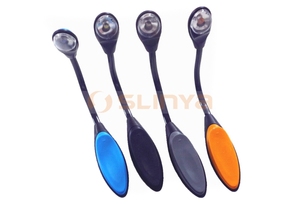 Mini Linh Hoạt Clip Trên Cuốn Sách Sáng Đèn LED Du Lịch Đèn Đọc Sách - Product Image 2