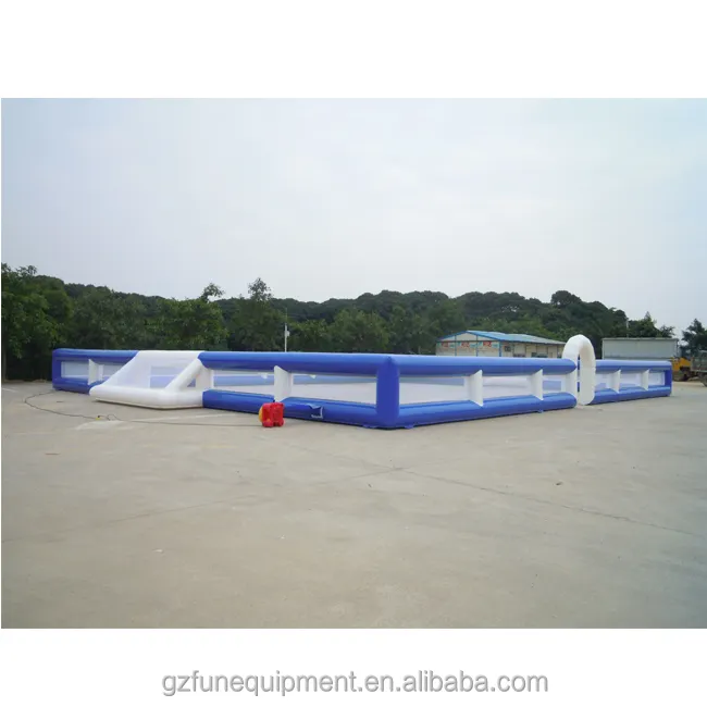 Campo de fútbol inflable gigante, jabón de alta calidad personalizado, campo de fútbol, a la venta, fabricación de fábrica