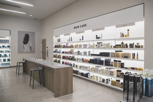 Soporte de exhibición de cosméticos de madera, accesorio personalizado de marca para decoración de tienda, mesa, vitrina - Product Image 6