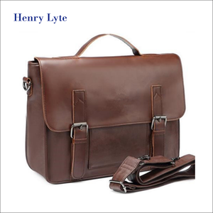 Seabag <span class=keywords><strong>valigetta</strong></span> in pelle da uomo genuino borse di cuoio del progettista del messaggero del computer portatile del computer portatile del sacchetto di spalla - Product Image 2