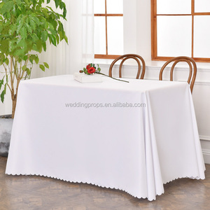 Tùy chỉnh-thực hiện Polyester Tiệc Khuyến Mại Nhà Hàng Tự Chọn Bảng Giá Rẻ Khăn Trải Wedding Bảng Runners Vòng Khăn Trải Bàn Khăn Trải - Product Image 4