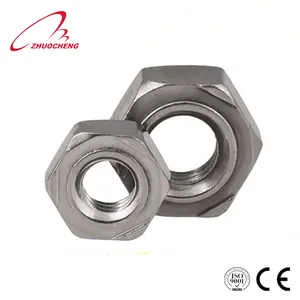 Hot Sale Stainless Steel Din929 Hex Weld Nuts