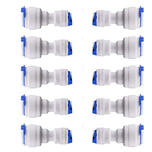 Пластиковый быстроразъемный фитинг с наружным диаметром 3/8 дюйма для подключения водопроводной трубы