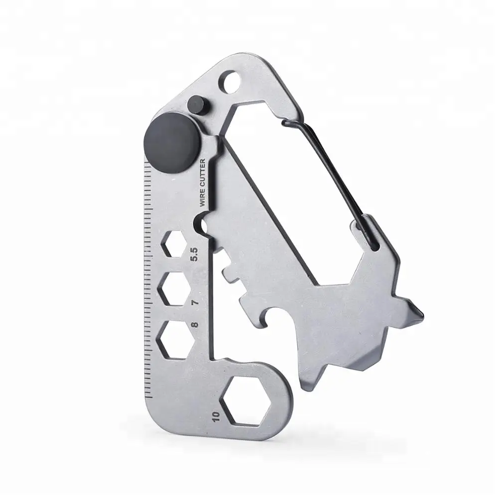 Edc Gear Grand Harvest Stainless Steel EDC Keychain Multi Tool Edc Survival Tactical Gear