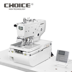 GC9820-02 Elektronik Kuşgözü Düğme Holer Makinesi Ile Üst ve Alt Iplik Düzeltici için Özel Kot