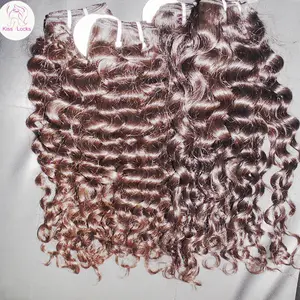 Wholesale Sample Order Virgin Filipino Wavy Curly Bouncy Hair Unprocessed Asian Human Weave Alibaba NEW Vendor