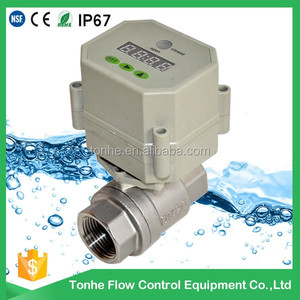 Automatic Water Drain Ss304 Ball Valve with Timer 3/4" DN20 110v 220v Ball Valves