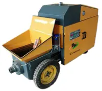 Venda quente de alta qualidade pequeno elétrico diesel mini bomba de concreto vendas de fábrica qiji
