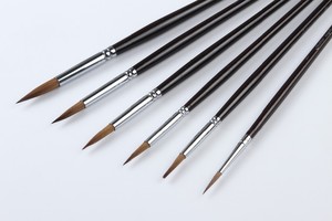 <span class=keywords><strong>Pennello</strong></span> <span class=keywords><strong>tondo</strong></span> a punta fine #01-#12/<span class=keywords><strong>pennello</strong></span> per artisti con punta Fine - Product Image 2