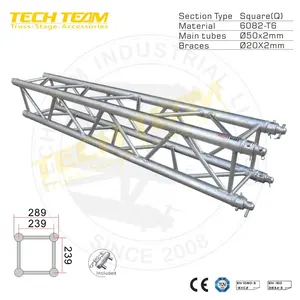 Sistema de armazón de pantalla led de aluminio, escenario para conciertos