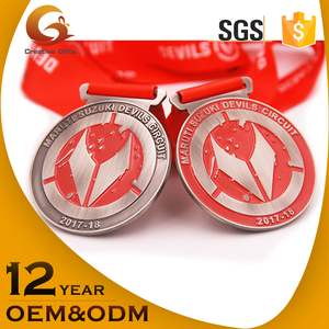 Alta calidad de metal 3D gran tamaño Award souvenir China medalla de taza - Product Image 4