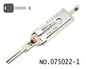 Herramientas de Cerrajería de Alta Calidad, Herramienta Original LISHI 2 en 1 para Encendido de Automóviles NSN14 Ign - Product Image 2