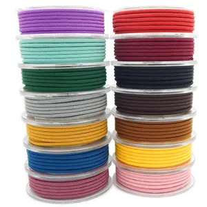 Fabrik direkt kostenlose Probe 3/4mm Praktische mehrere Farben Chinese Knot Cord Milan Linie