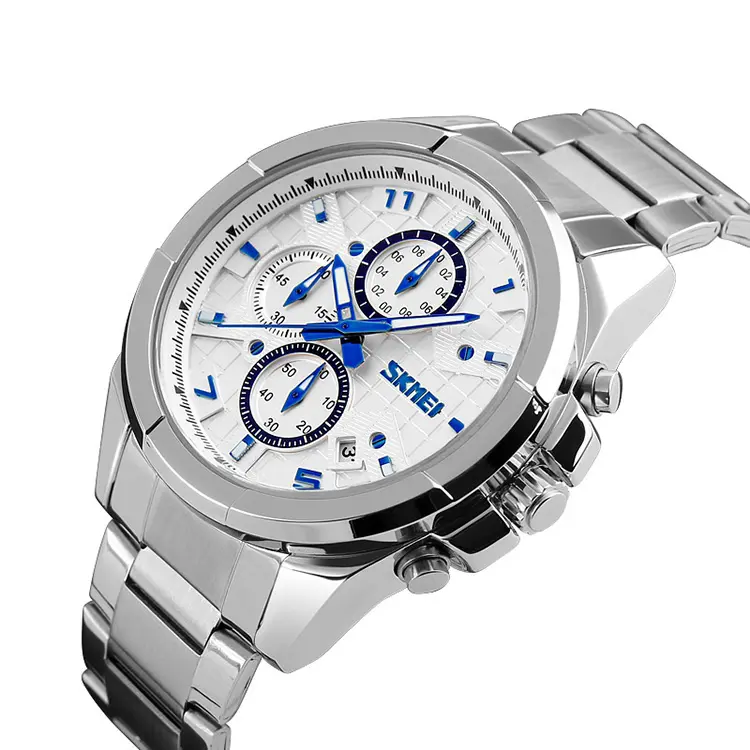 2018 hot selling wristwatches Skmei 9109 Classical Men analog quartz wrist watch Fashion relojes hombre