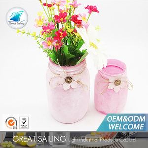 Fabricación China Primera Opción Diferentes Tipos de Jarrones De Cristal de Flores Con Flores Artificiales - Product Image 2
