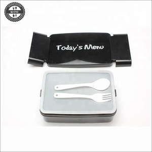 Caja de <span class=keywords><strong>almuerzo</strong></span> Bento de doble capa, menú de salida de hoy - Product Image 2