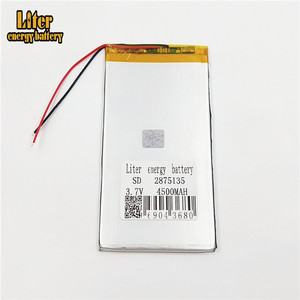 Venta wholesale ultra thin 2875135 batteries 4500 mAh lipo battery 3,7 V rechargeable lithium ion polymer - Product Image 3