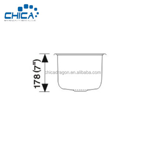 China fabricante al por mayor rectangular pequeño Top encargo gota dragón alta calidad semi empotrada baño fregadero - Product Image 2