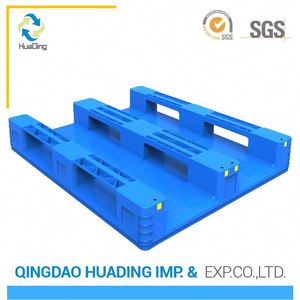 HUADING <span class=keywords><strong>Paletas</strong></span> de plástico moldeadas de estilo de una cara estándar Entrada de 4 vías - Product Image 2