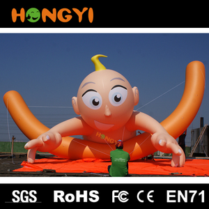 Garçon gonflable géant de natation Modèle bébé personnalisé personnage de dessin animé de publicité extérieure - Product Image 1