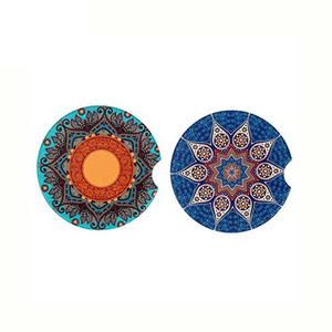 Absorbent cork coasters ceramic car Coasters for drink
