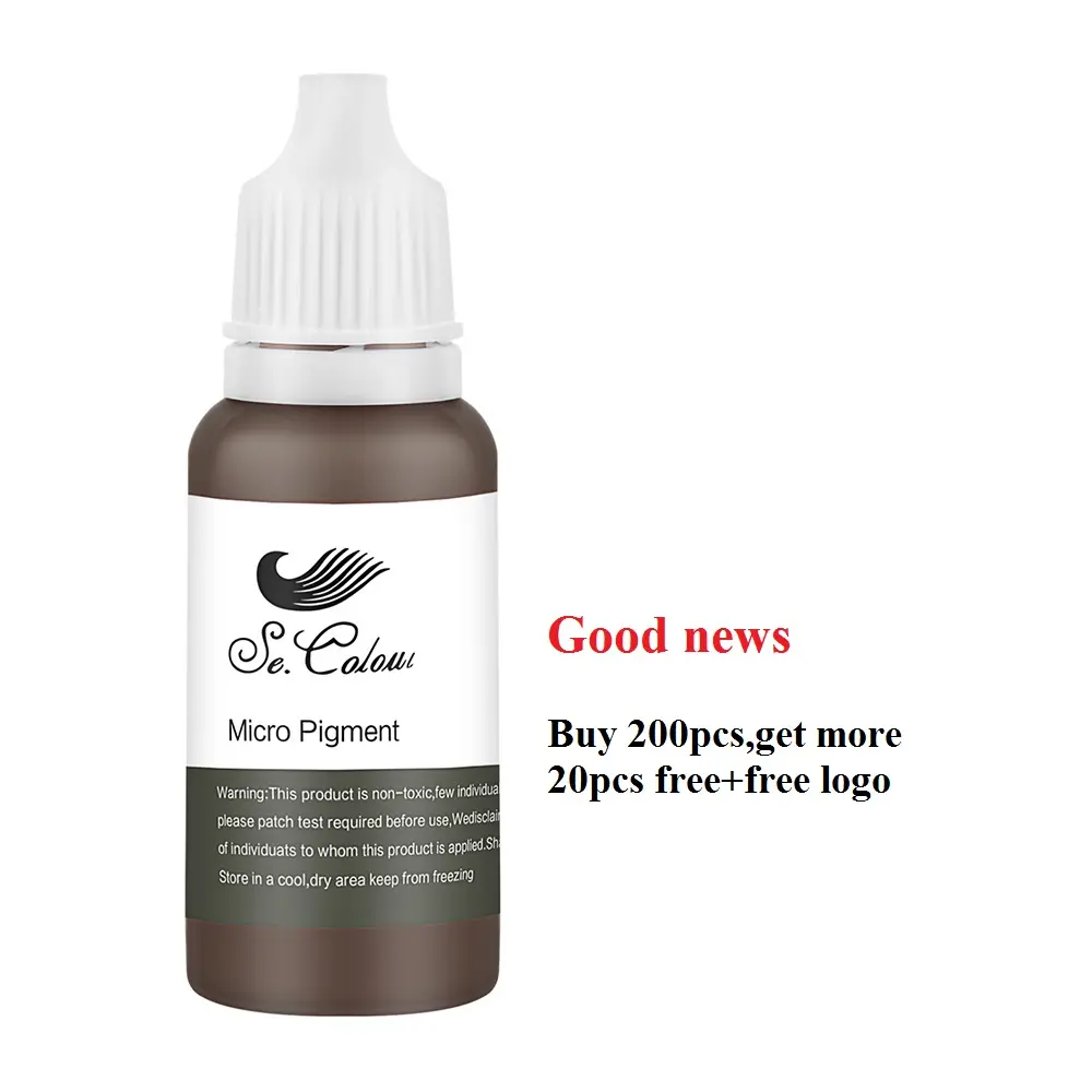 Imported Microblading Pigment 15ml Semi Permanent Tattoo Pigment Raw Materials From Germany