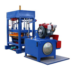 Bloque de motor diésel y máquina para hacer ladrillos QT4-30 - Product Image 3