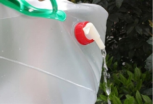 Jerrycan à eau en plastique de 20 L <span class=keywords><strong>pliable</strong></span> et durable de grande capacité pour le camping-résistant aux fuites, facile à transporter - Product Image 3