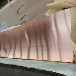 Copper Sheet ASTM C10100 C11000 C12000 Copper Sheet / ETP DHP Copper Plate