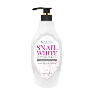 ROUSHUN BRAND QUALITY SNAIL WHITE BODY FAST WHITENING SHOWER GEL 1380ML