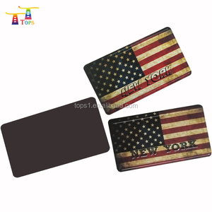 <span class=keywords><strong>Aimant</strong></span> de réfrigérateur souvenir personnalisé avec <span class=keywords><strong>plaque</strong></span> d'immatriculation américaine, nouveau et populaire - Product Image 3