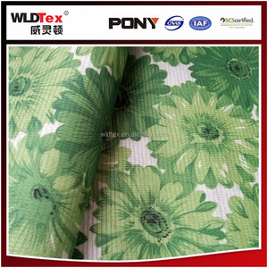 Cosido <span class=keywords><strong>verde</strong></span> flor impresa stitchbond tela no tejida - Product Image 4