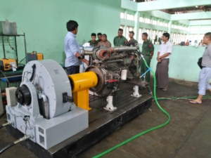 DW100 del motor en el banco de pruebas del dinamómetro de banco de pruebas - Product Image 5
