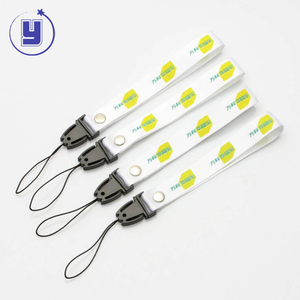 Tùy Chỉnh In Polyester Tay Dây Đeo Cổ Tay Dây Buộc Keychain Điện Thoại Di Động Dây Buộc - Product Image 2